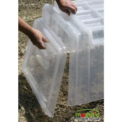 Outlet POUSS'VERT 2 embouts de fermeture pour tunnel de culture