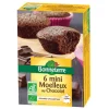 Discount BONNETERRE 6 mini moelleux au chocolat noir 200 g