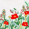 Outlet 20 serviettes 3 plis Poppies 33x33 cm