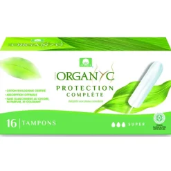 Best ORGANYC 16 tampons super sans applicateur