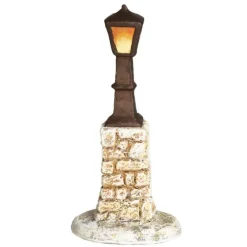 Clearance SANTONS ESCOFFIER Accessoire de crèche de Noël réverbère n°3 - 6 x 6 x 13 cm