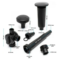 Clearance BLUE CORAL Ajutage pompe jet d'eau bassin, modèle CUF-5800 - SUNSUN BASSIN