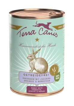 Outlet TERRA CANIS Aliment complet pour chien sans céréales lapin – 400 g