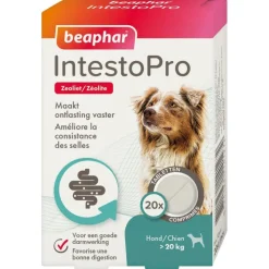 Discount BEAPHAR Aliment complémentaire consistance des selles pour chien IntestoPro - x 20 comprimés