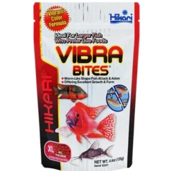 Online BLUE CORAL Aliment Vibra Bites XL pour poissons, spécifique aquarium - HIKARI AQUARIUM - 125g