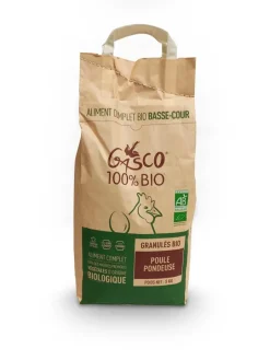 New GASCO Alimentation pour basse cour granule pour poule pondeuse bio - 5 kg