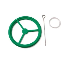 New PONTEC Anneau d'alimentation flottant pour bassin coloris vert PondoFeed Ring