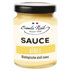 New EMILE NOËL Aïoli provençal bio en pot de 90 g