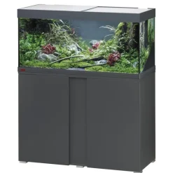 Best EHEIM Aquarium avec meuble coloris anthracite vivalineLED 180L