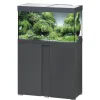 Outlet EHEIM Aquarium avec meuble coloris anthracite vivalineLED 126L