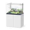 Best AQUATLANTIS Aquarium avec meuble en bois coloris blanc Aquascape 100 PRO 410 L -100 x 64 x 83 cm