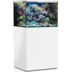 Online BLUE CORAL Aquarium de 245 litres avec son meuble et sa cuve de filtration d'un volume de 55 litres