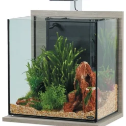 Hot ZOLUX Aquarium Idro 40 coloris zebrano gris - L 43 x p 30 x h 51,5 cm