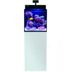 Discount BLUE CORAL Aquarium marin Cube G2 Nano + meuble blanc, RED SEA AQUARIUM - modèle Max