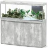 Discount BLUE CORAL Aquarium équipé gris béton AQUATLANTIS AQUARIUM Splendid 150 - 362L