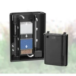 Best BLUE CORAL Aquarium tout équipé chêne blanc, AQUATLANTIS AQUARIUM modèle Splendid - 362L