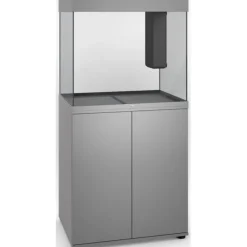 Best BLUE CORAL Aquarium tout équipé gris, JUWEL AQUARIUM Lido 200 - 200L