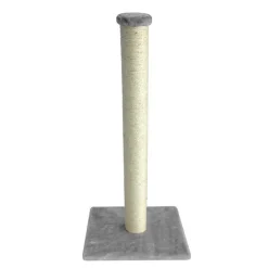 Online EBI Arbre à chat griffoir gris Europet Classic High post - Ø 40 x H 90 cm