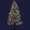 Best BLACHÈRE ILLUMINATION Arbre lumineux noir à 600 micro-LED blanc chaud + 150 flash intérieur/extérieur - 120 cm
