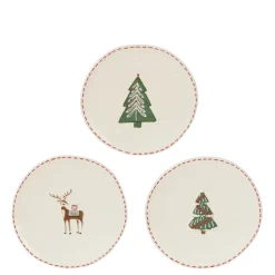 Sale EDELMAN Assiette à dessert Fran coloris blanc en grès - Ø 20,5 cm