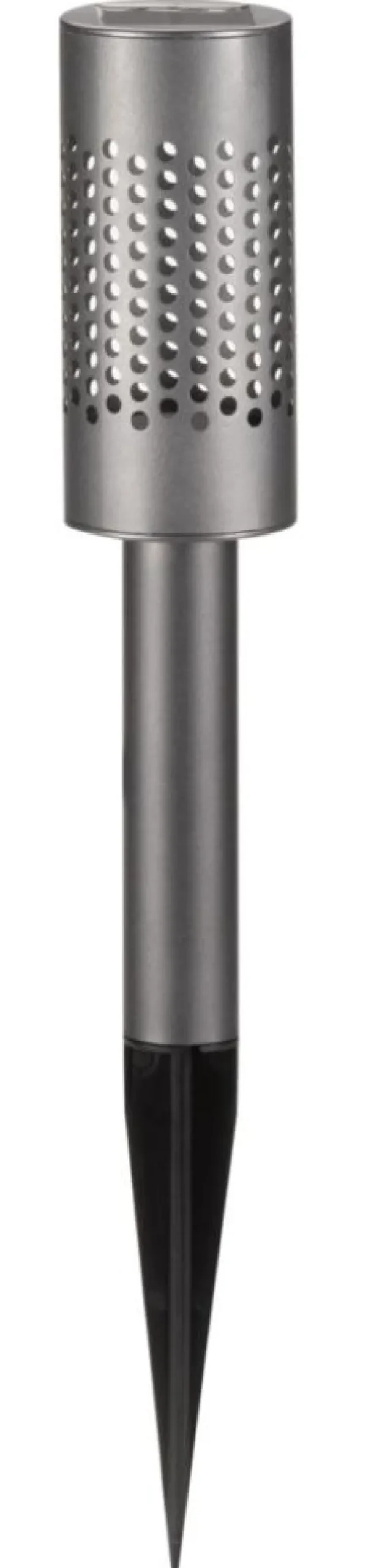 Discount SMART GARDEN Balise pour extérieur SolStar coloris gris effet blanc froid en métal Smartgarden - 42 x 6,4 x 5,4 cm