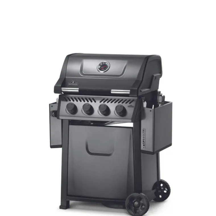 NAPOLÉON Barbecue à gaz 4 brûleurs coloris gris Freestyle Napoléon - 132 x 64 x 116 cm