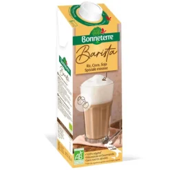 Hot BONNETERRE Barista riz coco soja bio - 1L