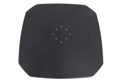 Sale Base de parasols robuste en béton, 90kg avec roulettes - MWH