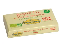 Hot GABORIT Beurre doux cru de vache Jersiaise bio - 125 g