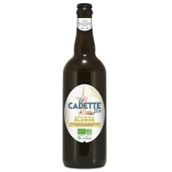 Online BRASSERIE CASTELAIN Bière blonde bio Cadette - 75 cl