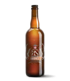 LES BRASSEURS SAVOYARDS Bière BS ambrée bio Brasseurs Savoyards - 75 cl
