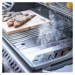 Online NAPOLÉON Boitier de fumage gris en acier inoxydable 42 x 4,6 x 7 cm