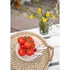 Best Bol à salade Selena en porcelaine blanche Ø 20,5 cm