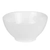 Hot Bol Selena coloris blanc en porcelaine - Ø 12,5 cm
