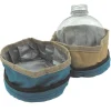 Clearance BUBIMEX Bols doubles de voyage avec gourde pour chien coloris multicolore - 500 ml