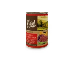 Sale SAM'S FIELD Boîte de pâtée pour chien au bœuf, potiron et pois - 400 g