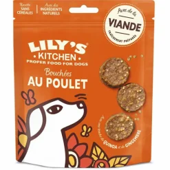 Best LILY'S KITCHEN Bouchées au poulet friandise pour chien Lily’s Kitchen - 70 g
