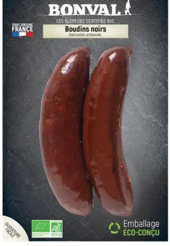 Online BONVAL Boudins noirs bio x 2 – 200 g