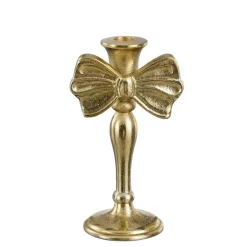 Online EDELMAN Bougeoir or motif nœud - 11 x 8 x 20 cm