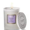 COLLINES DE PROVENCE Bougie parfumée blanche les Naturelles senteur lavande fine 180 g