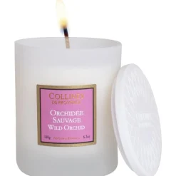 Hot COLLINES DE PROVENCE Bougie Parfumée Infusion d’agrumes – 180 gr