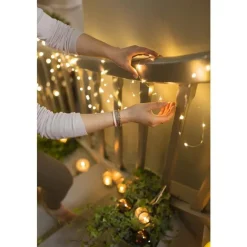 Outlet FESTILIGHT Bouquet de 3 guirlandes lumineuses à pile 20 LED blanc 1 m