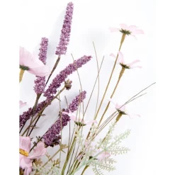 Online Bouquet de fleurs sèches artificielles coloris assortis H 60 x Ø 14 cm