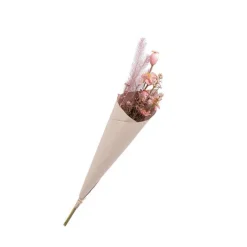 Online Bouquet de fleurs sèches artificielles coloris assortis H 60 x Ø 14 cm