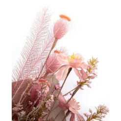 Online Bouquet de fleurs sèches artificielles coloris assortis H 60 x Ø 14 cm