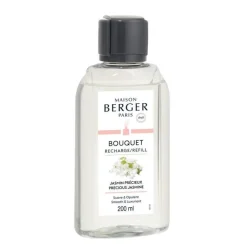 MAISON BERGER PARIS Bouquet parfumé coloris transparent Jasmin précieux - 200 ml