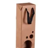 Hot CAV SERVICE Boxbag Atlanta en papier kraft naturel 1 bouteille certifié FSC® - 10 x 9 x 36 cm