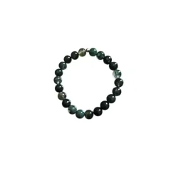 Hot CRISTAL THERAPIE&NBSP; Bracelet agate mousse 4mm