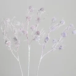 Best Branche décorative argent violet - 70 cm