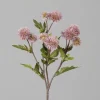 Sale ART FLORAL Branche de chardon boule rose vif artificiel - 56 cm